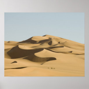 Affiche Erg Awbari, désert du Sahara, Fezzan, Libye. 4