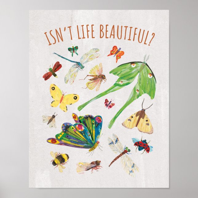 Affiche Eric Carle | La vie n'est-elle pas belle ? (Devant)
