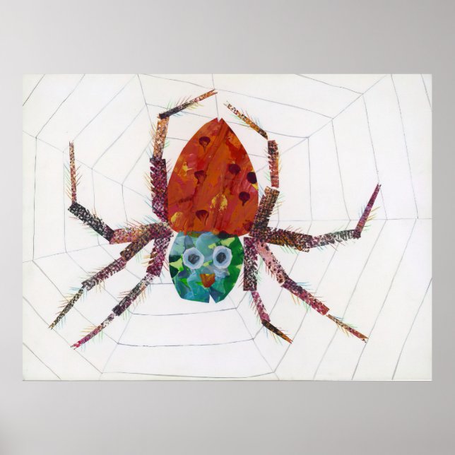 Affiche Eric Carle - l'araignée très occupée (Devant)