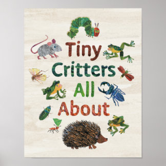 Affiche Eric Carle | Petits critères Tout sur