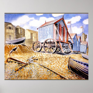 Affiche Eric Ravilious - Adelburgh