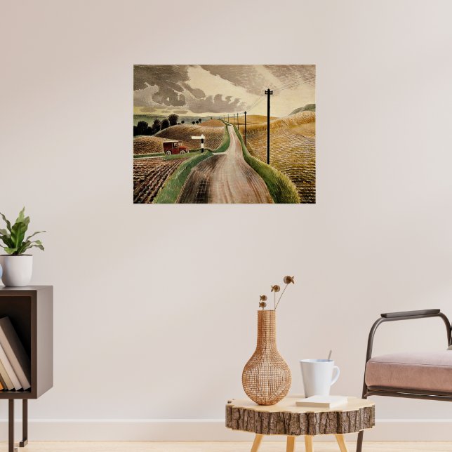 Affiche Eric Ravilit, Wiltshire Paysage (Salon 3)