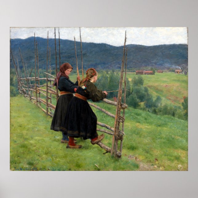 Affiche Erik Werenskiold septembre (Devant)