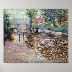 Affiche Ernest Lawson La rivière Bronx