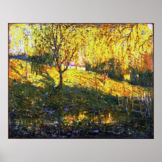 Affiche Ernest_Lawson_-_Spring (Amélioré) (Devant)
