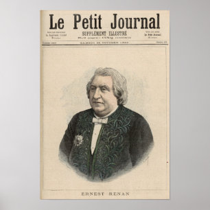 Affiche Ernest Renan