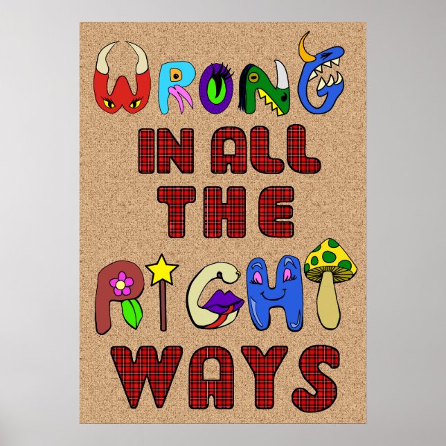 Affiche Erreur Dans Toutes Les Bonnes Façons D'Imprimer (Devant)