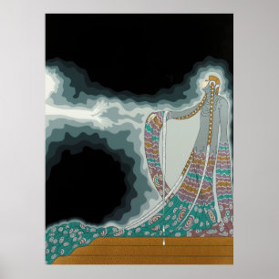 Affiche Erté - À la suite théâtrale, Melisande