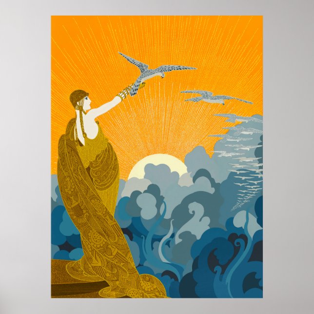 Affiche Erté - Ailes de la Victoire (Devant)