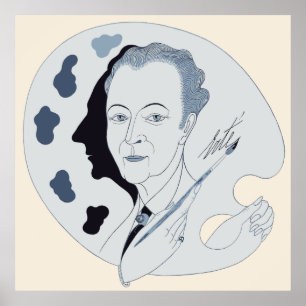 Affiche Erté - Costume Pour Le Prince Charme Dans La Slee