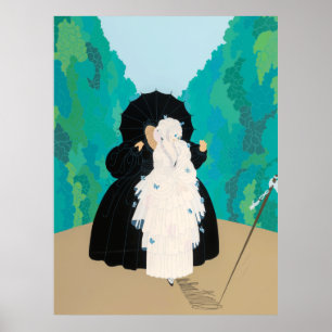 Affiche Erté - Debutante