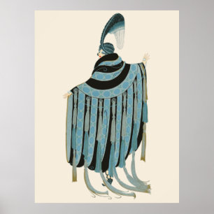 Affiche Erté - Gaby Deslys