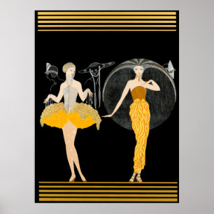 Affiche Erté - Jour du matin