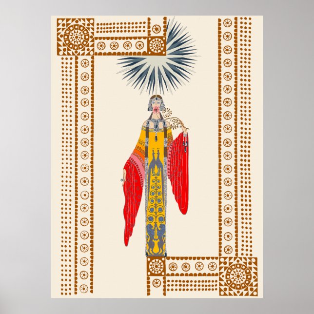 Affiche Erté - La Princesse Lointaine (Devant)