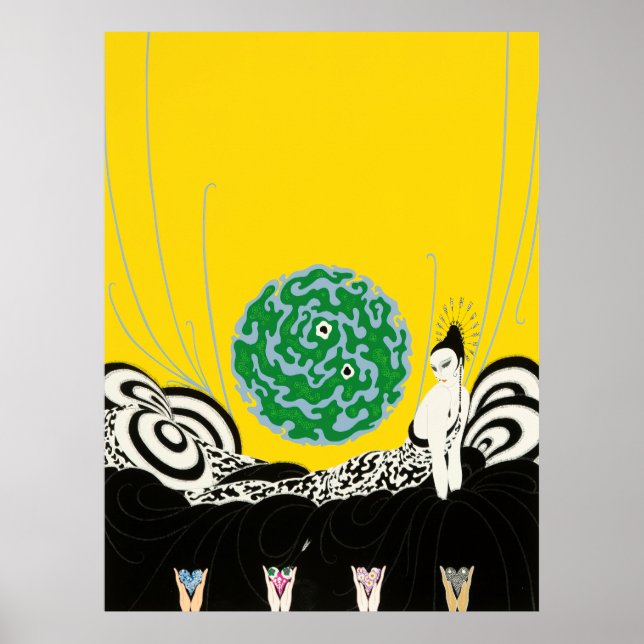 Affiche Erté - La suite des années 2010, sélectionnez (Devant)