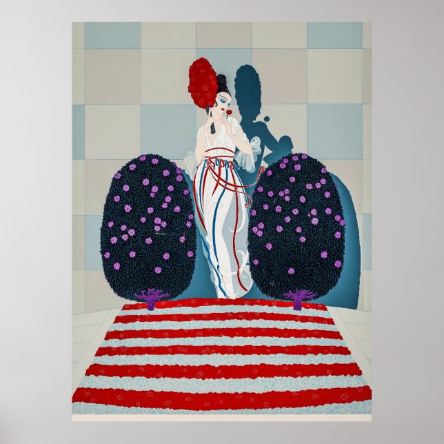 Affiche Erté - Lafayette (Devant)