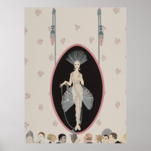 Affiche Erté - Le Portrait