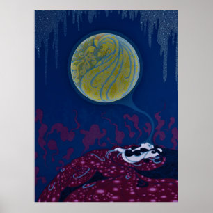 Affiche Erté - Le rêve de la Terre