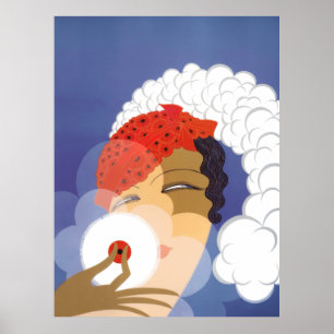 Affiche Erté - Les Années 1920 Se Souviennent Encore Suite