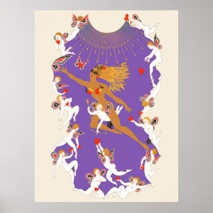 Affiche Erté - Les Saisons, Été 1970