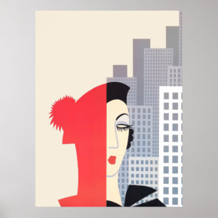 Affiche Erté - Mode