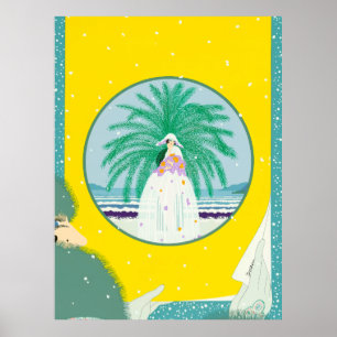 Affiche Erté - Riviera