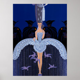 Affiche Erté - Ses Amirateurs Secrets