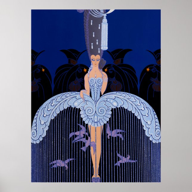 Affiche Erté - Ses Amirateurs Secrets (Devant)