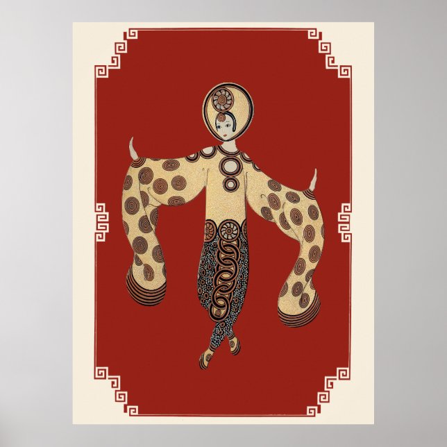 Affiche Erté - Suite Princess Asiatique, Bamboo (Devant)