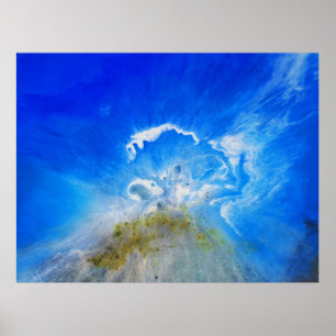 Affiche Éruption volcanique