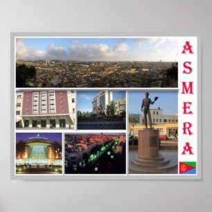 Affiche Érythrée - Asmar -