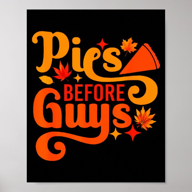 Affiche Es Before Guys Shirt Funny Thanksgiving Women Girl (Devant)