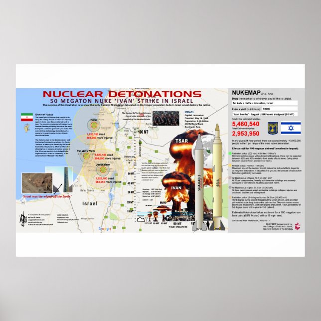 Affiche Ésaïe 17 Destruction de Damas 3 (Devant)