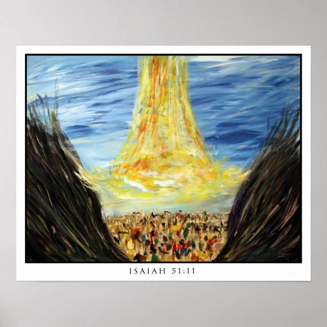 Affiche Ésaïe 51:11 (Devant)