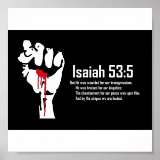 Affiche Ésaïe 53:5