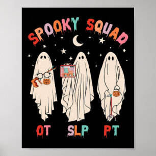 Affiche Escadron éffrayant Esclp Ot Pt Ghost ergothérapie