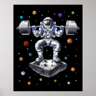 Affiche Escadrons de remise en forme des astronautes