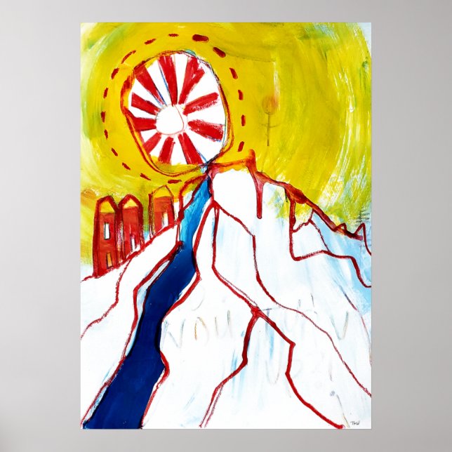 Affiche Escalade (Devant)