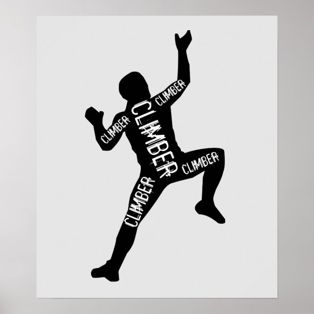 Affiche Escalade (Devant)