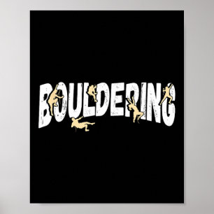 Affiche Escalade Bloc