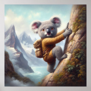 Affiche Escalade de Koala Mountain