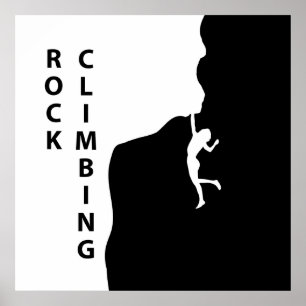 Affiche Escalade rock