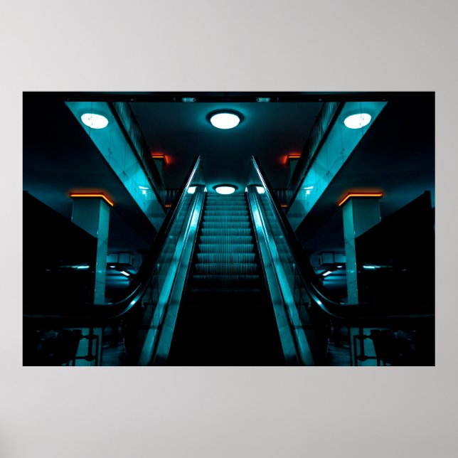 AFFICHE ESCALATEUR VIDE (Devant)