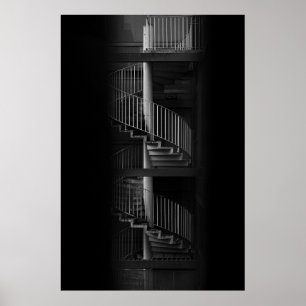 Affiche escalier