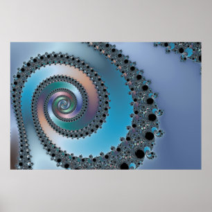 Affiche Escalier - Fractal