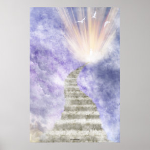 Affiche Escalier vers le ciel