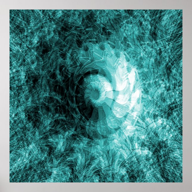 Affiche Escargot de la mer des Caraïbes....... (Devant)