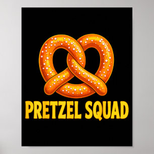 Affiche Escouade de amateurs de bretzels tordus