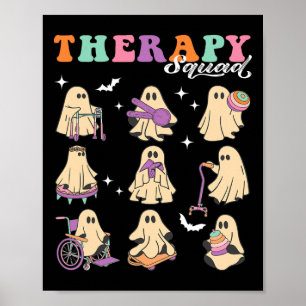 Affiche Escouade Ghost Phytothérapie Slp Ot Pt Team Hallow