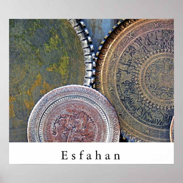 Affiche Esfahan (Devant)
